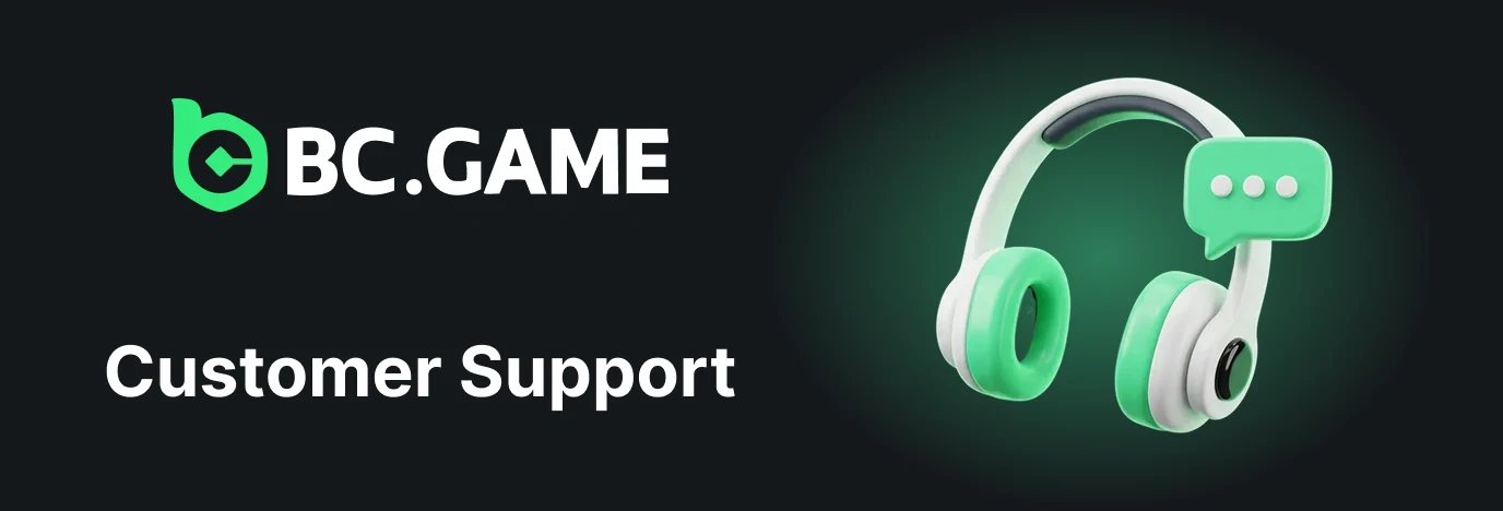 BC Game customer support in India
